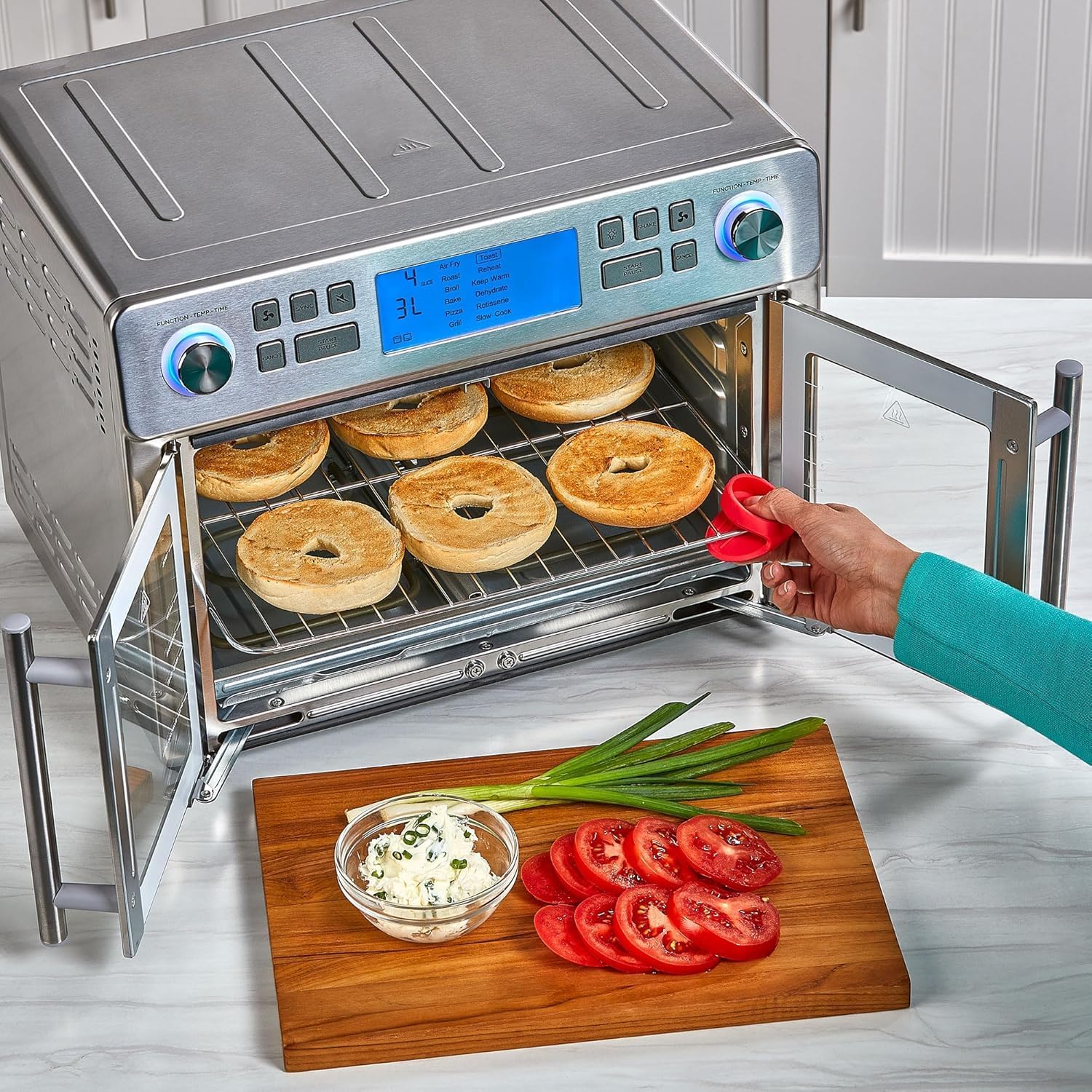 Thumbnail 3 de Emeril Lagasse Dual Zone 360 Air Fryer Oven 25 QT