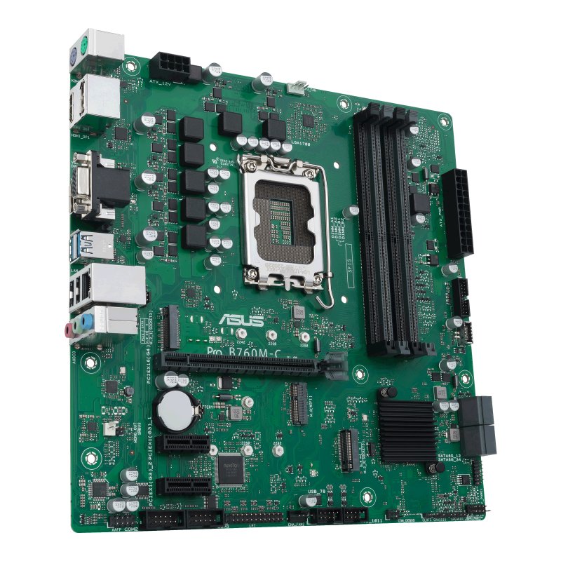 Thumbnail 2 de ASUS Pro B760M-C-CSM placa base