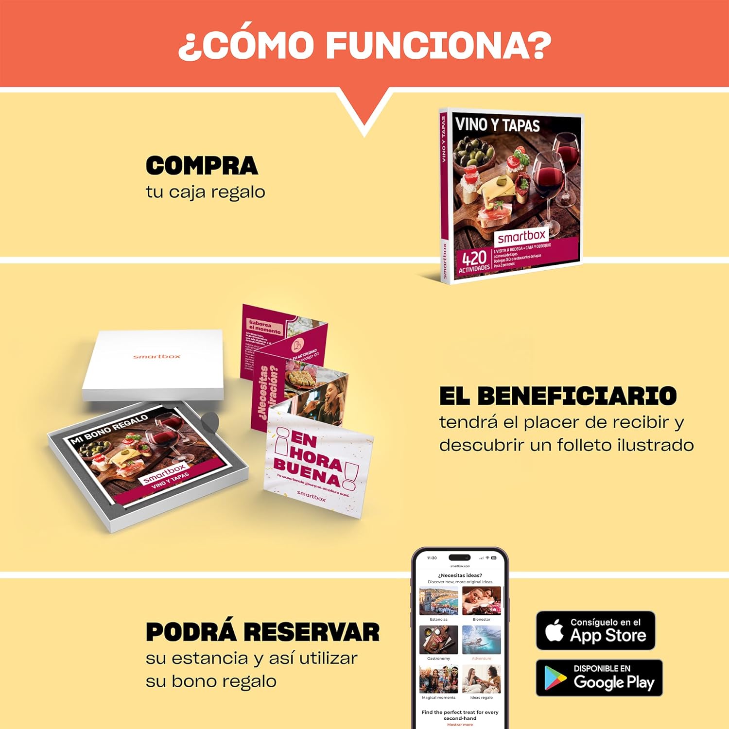 Thumbnail 4 de Smartbox Caja Regalo Vino y Tapas 2 personas