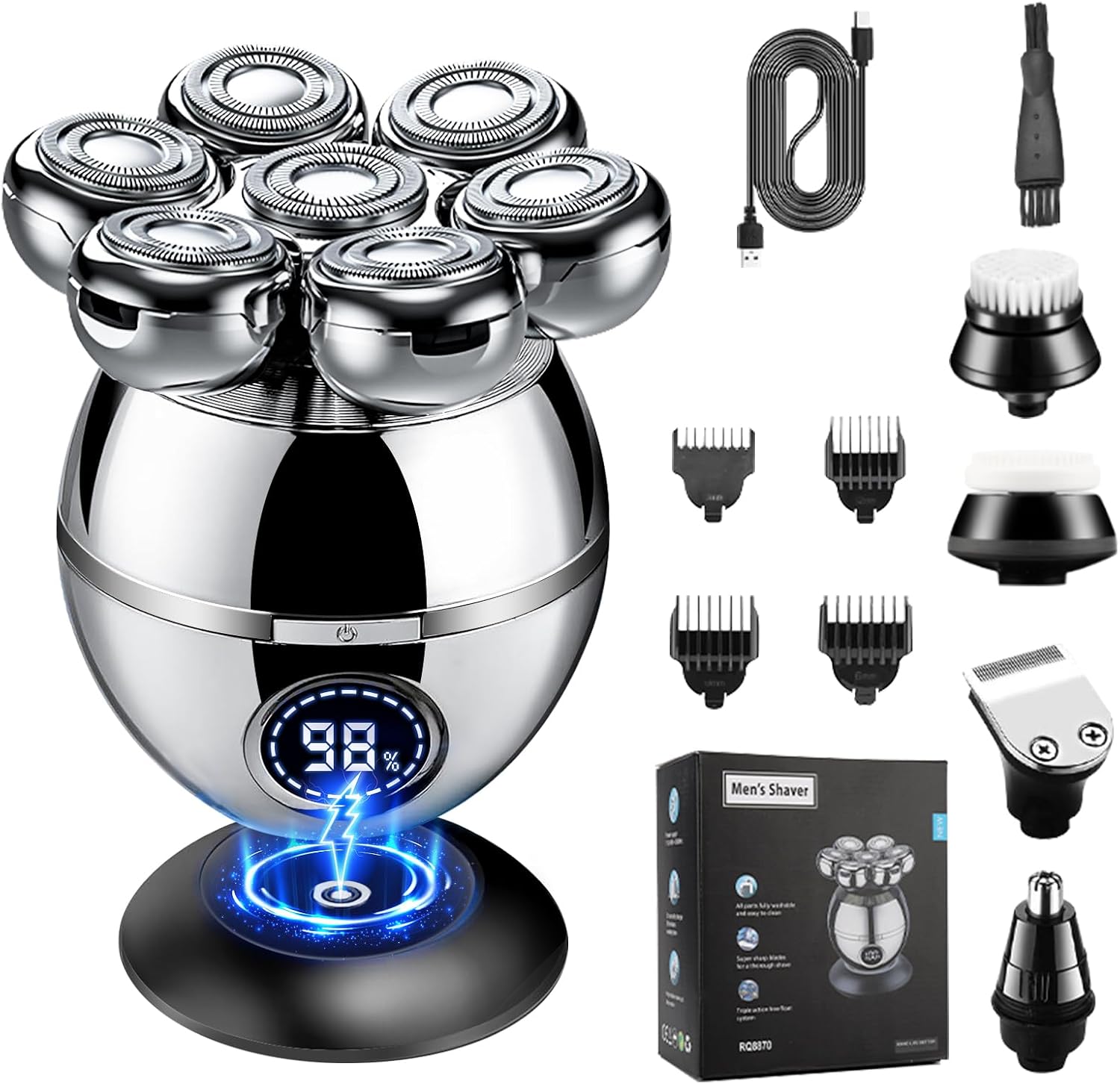 Detalle de Skull Shavers 7D Bald Head Razor