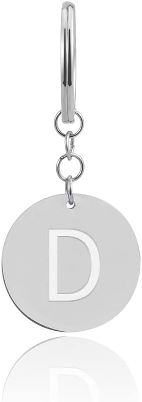 Thumbnail 6 de Gd. GOOD.designs EST. 2015 Portachiavi lettera con chip per la spesa – ciondolo in acciaio inox con incisione