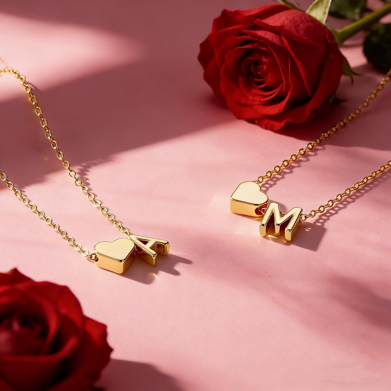 Thumbnail 5 de TINGN Valentinstag Herz Kette 40 cm