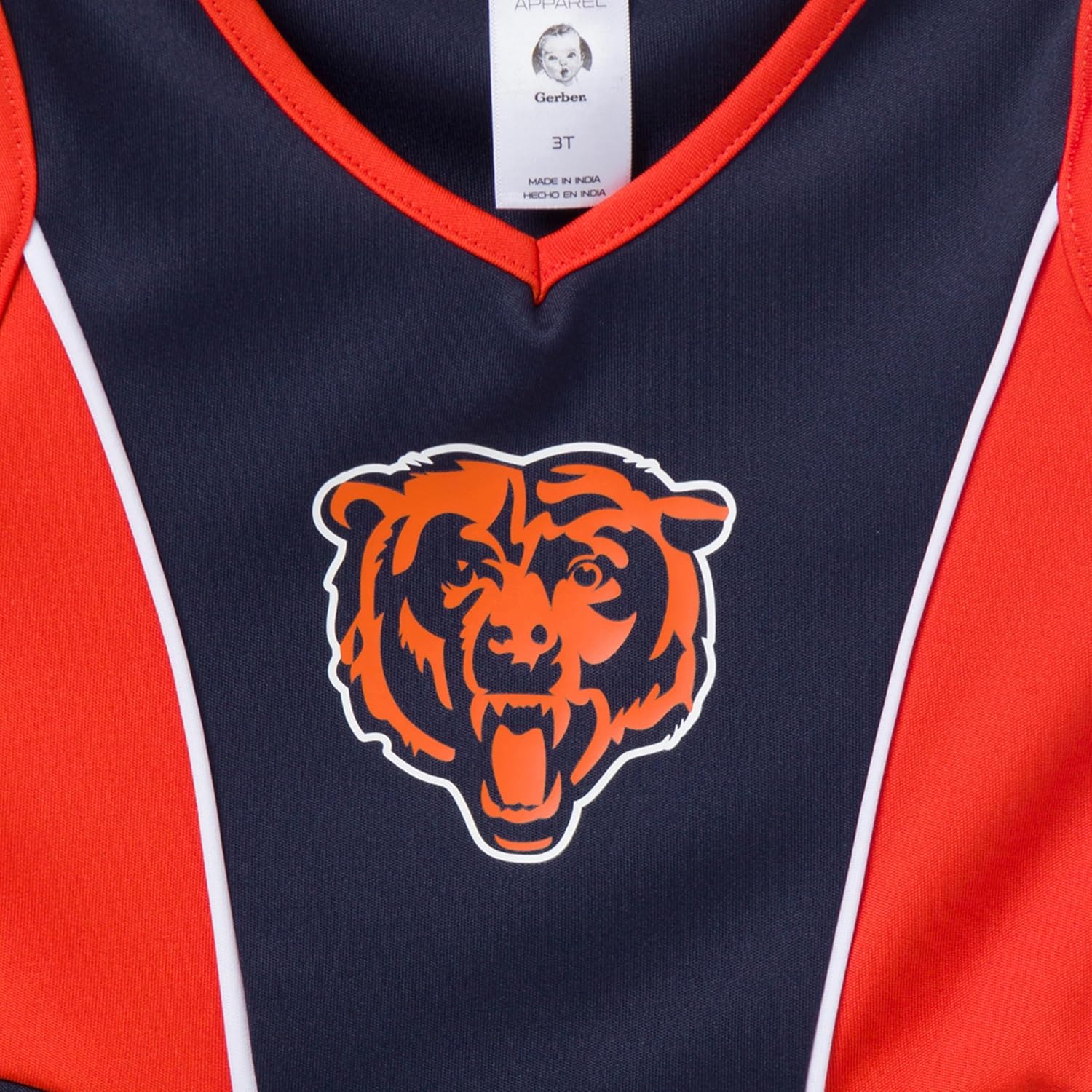Detalle 2 de Gerber NFL Baby-Girls Chicago Bears Cheerleader Dress & Bloomer Set