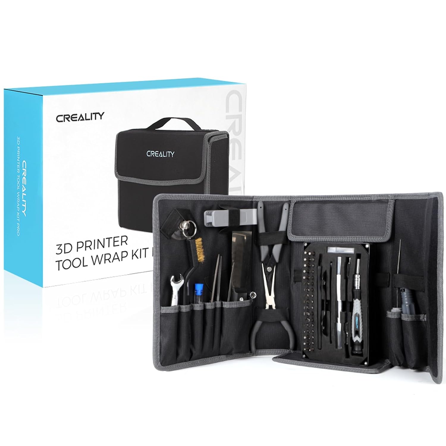 Thumbnail 6 de Creality 3D Printer Tool Kit Pro, 74-delige set voor nabewerking en nozzle-reiniging