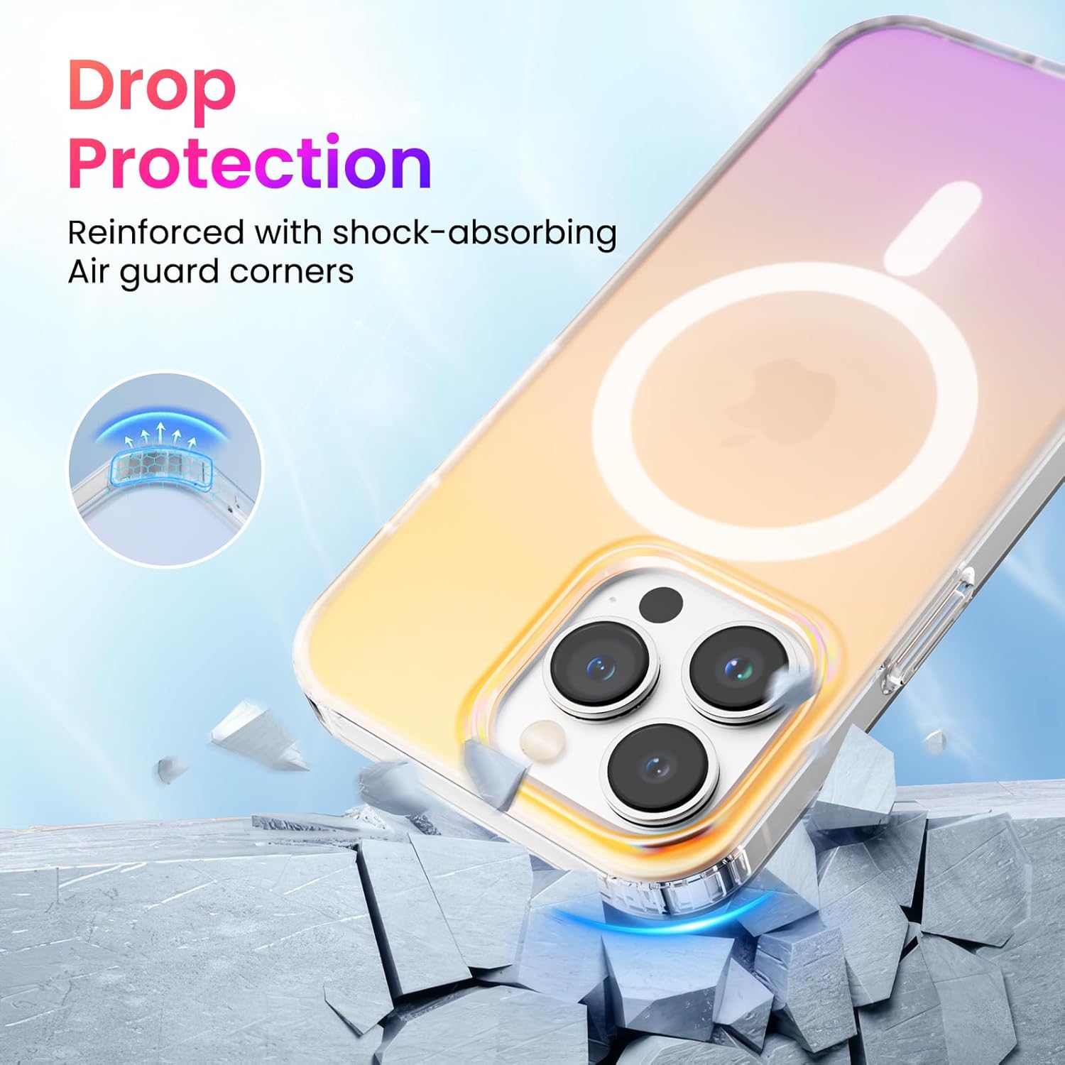 Thumbnail 5 de ORNARTO iPhone 13 Pro MagSafe Case 6.1 inch