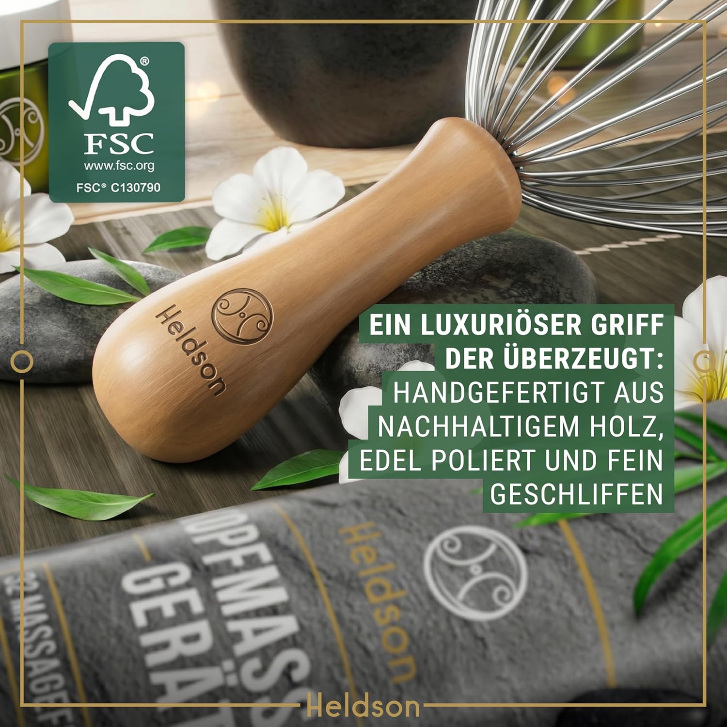 Thumbnail 5 de HELDSON Premium Kopfmassage Spinne 1 Stück