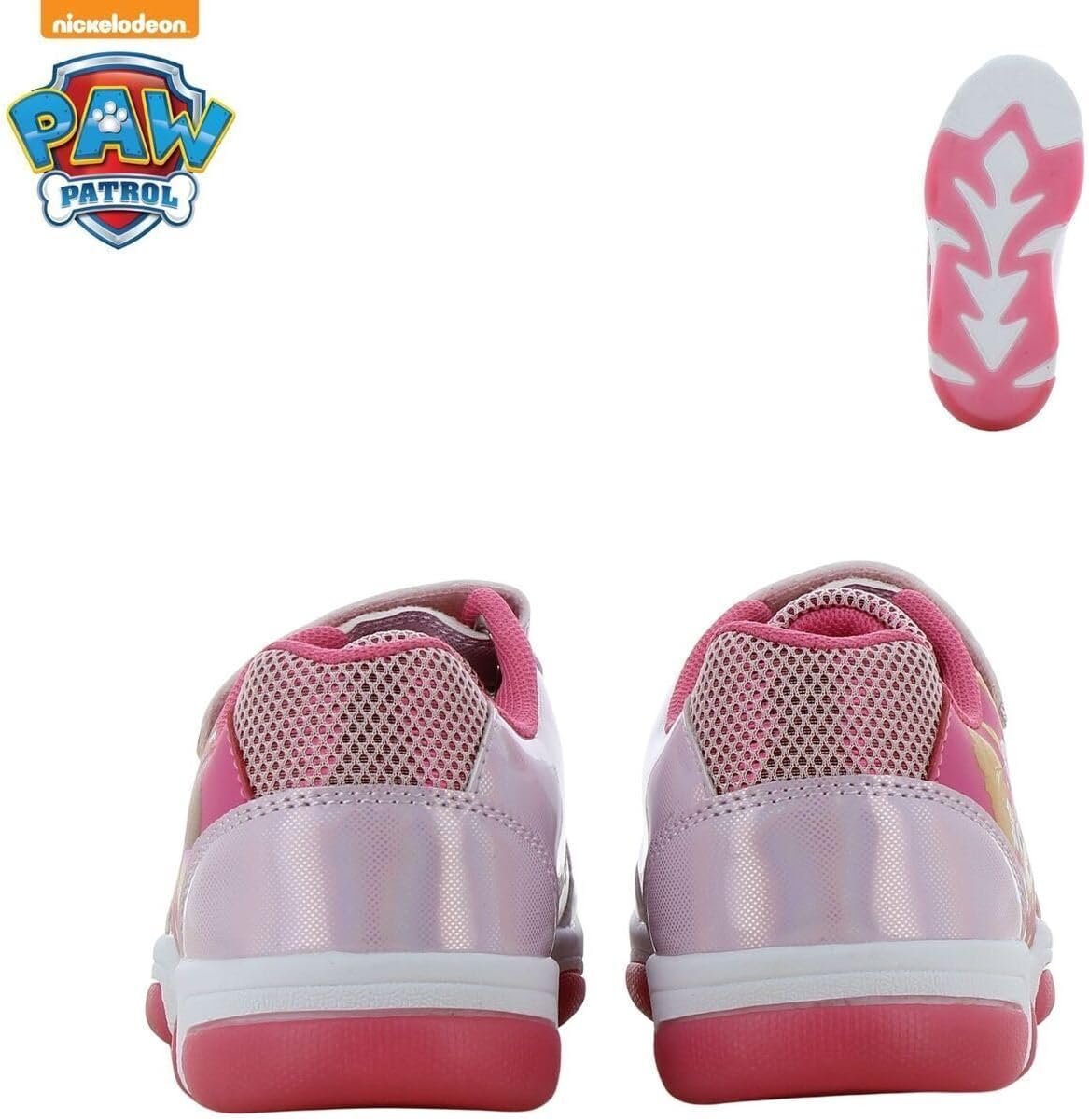 Detalle de Leomil Paw Patrol Parent_PW_Sneakers_Girl_LED_All lichtgevende meisjessneakers met EVA-zool