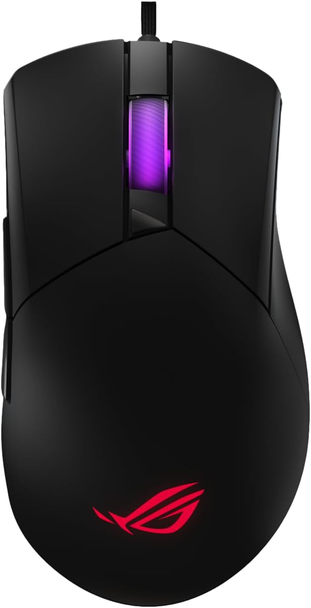 Detalle de ASUS ROG Gladius III Core gaming mouse 72g 🖱