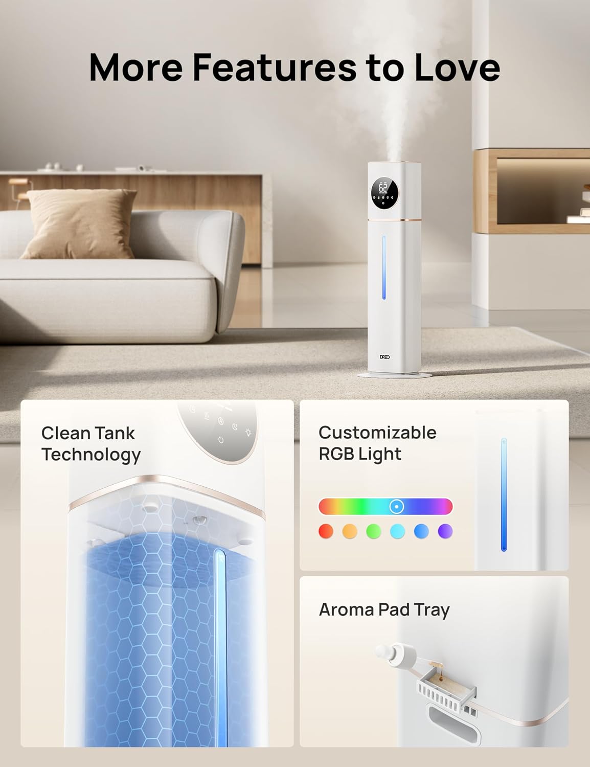 Thumbnail 6 de Dreo HM735S 11L Smart Humidifier