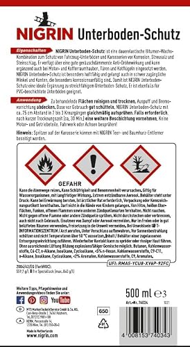 Detalle de Nigrin Unterbodenschutz-Spray 500 ml