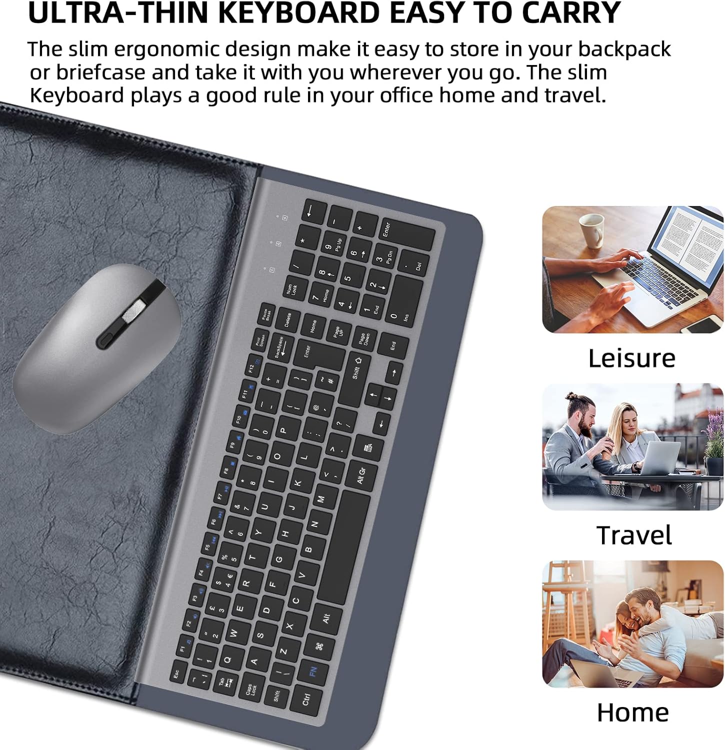 Thumbnail 6 de Cimetech 2.4G wireless keyboard mouse combo