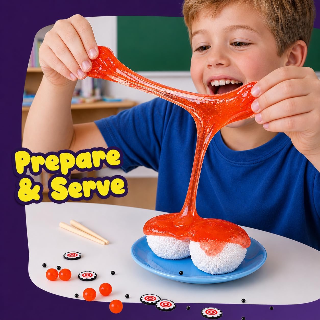 Thumbnail 6 de Ooey Gooey Slime Surprise Mystery Food Slime Kit, Scented and Stretchy