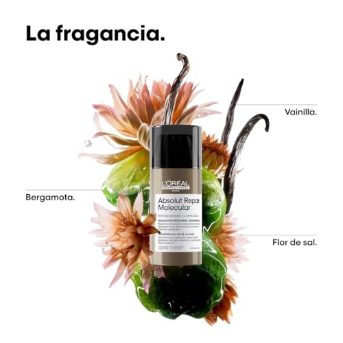 Detalle 2 de L’Oréal Professionnel Absolut Repair Molecular ✨ Mascarilla Repara