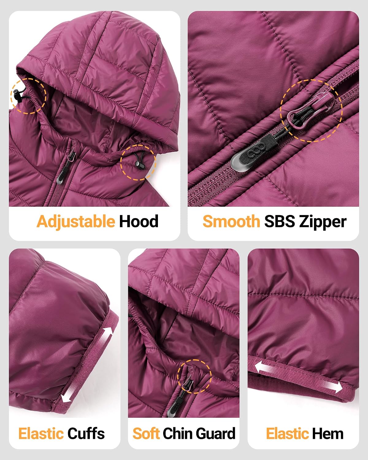 Thumbnail 5 de 33,000ft Women’s Lightweight Puffer Jacket