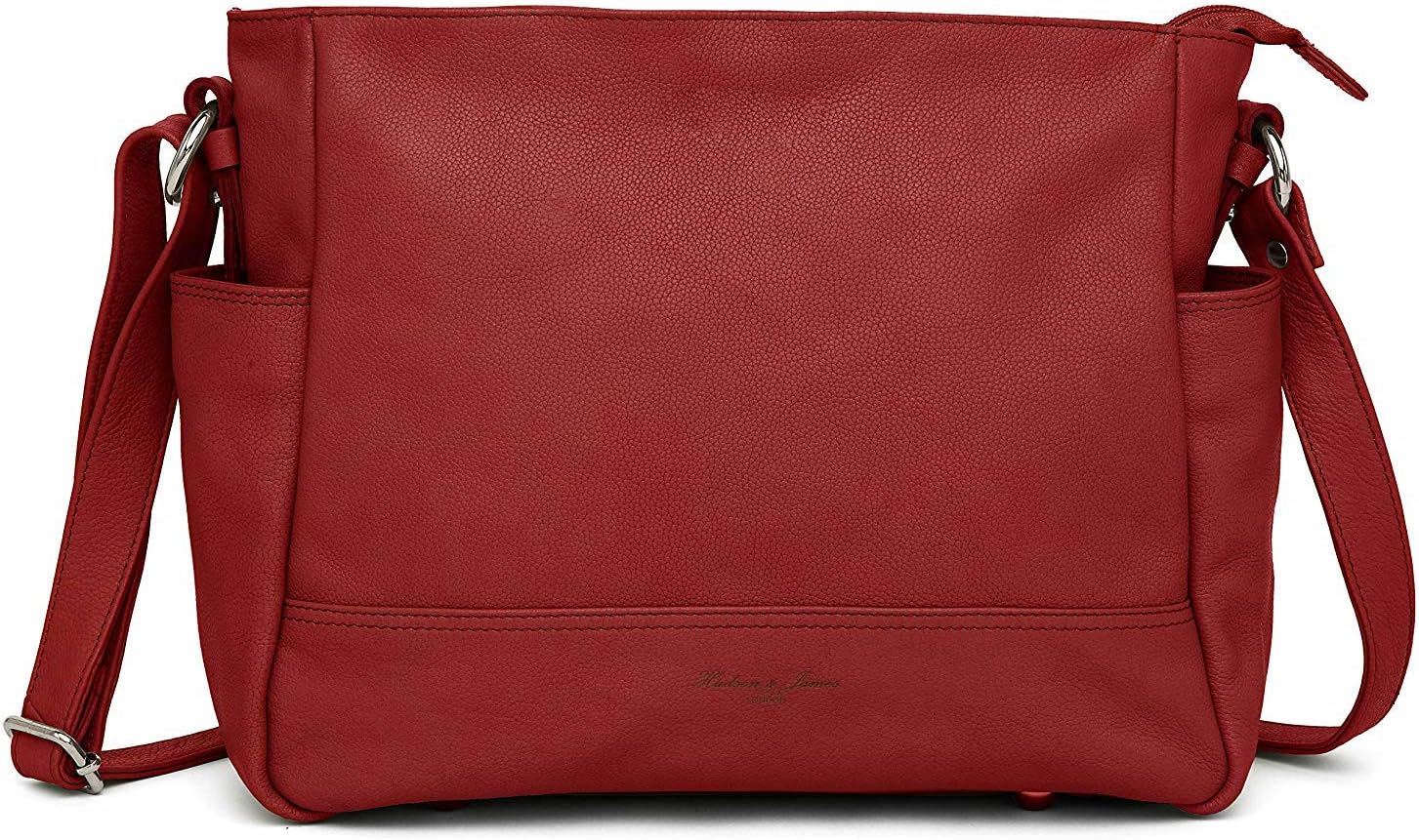 Thumbnail 1 de Hudson & James Designer Genuine Leather Women Travel Satchel