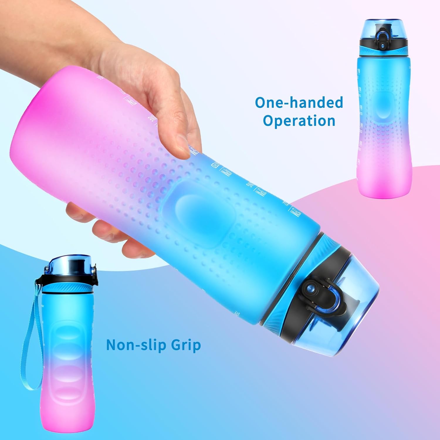Thumbnail 3 de Binudum Wasserflasche 750ml Motivations