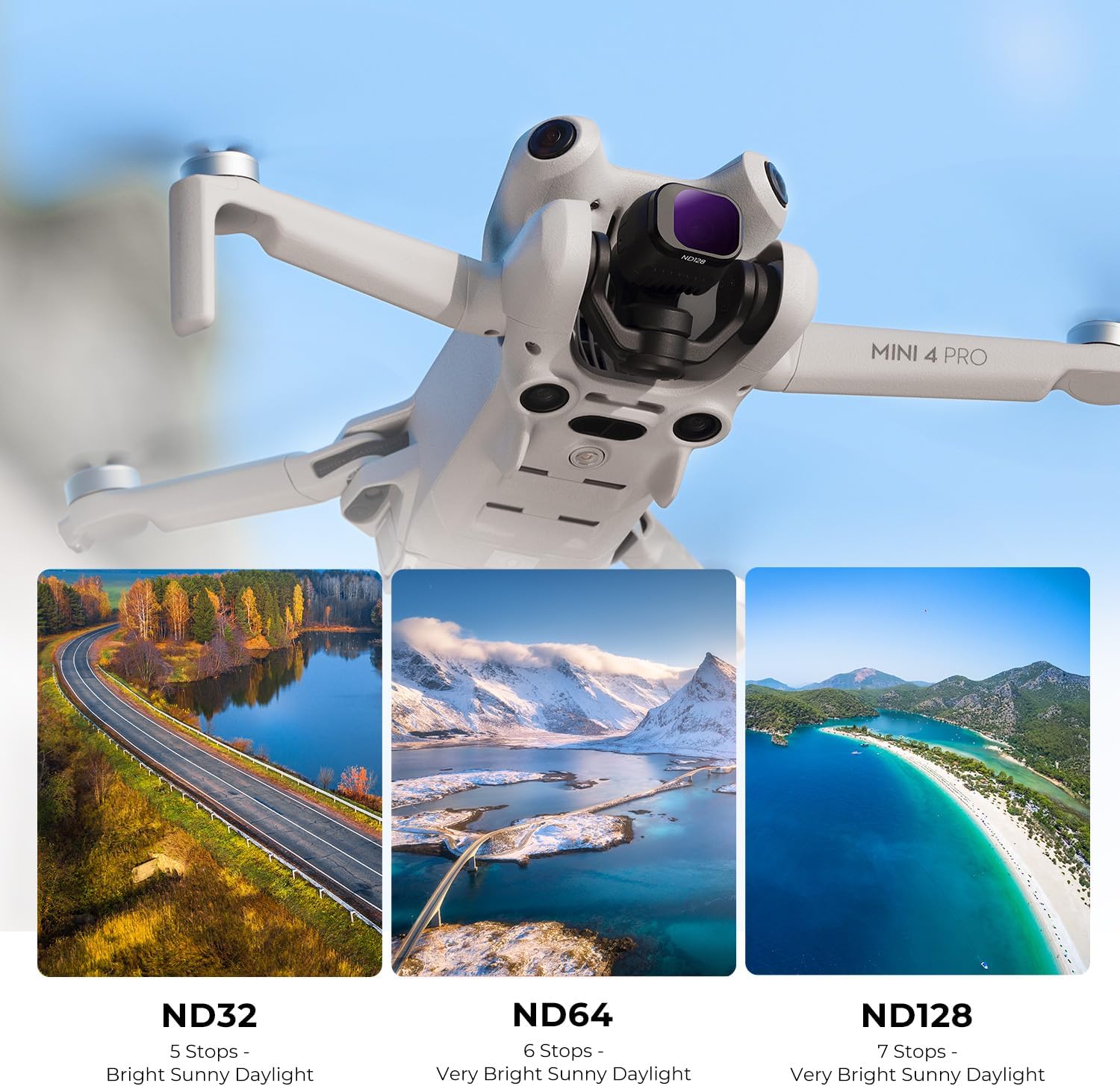 Thumbnail 4 de K&F Concept Mini 4 PRO Filtri Kit per DJI Mini 4 Pro – CPL e ND multipack