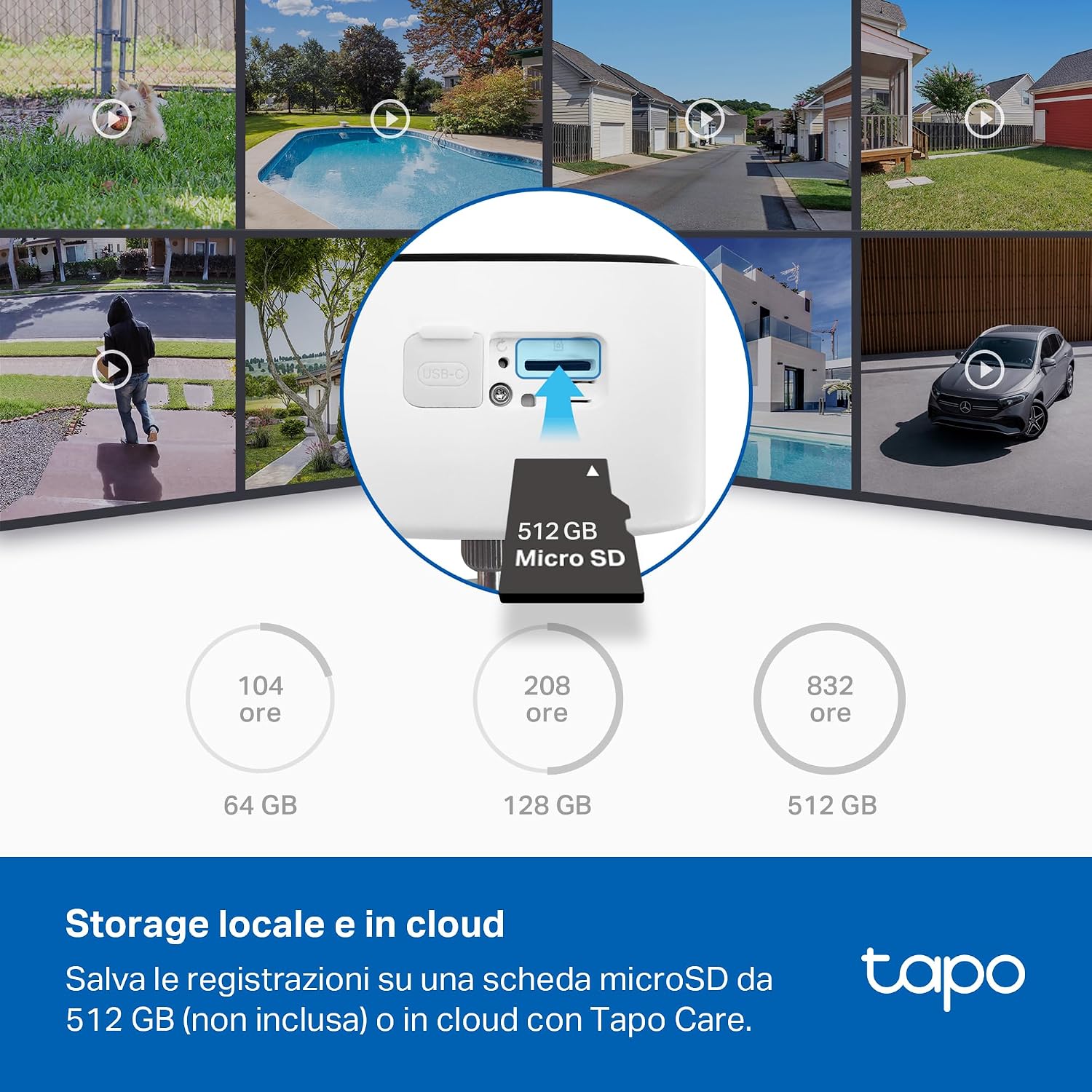 Thumbnail 6 de Tapo C400 Telecamera WiFi Esterno 5200mAh