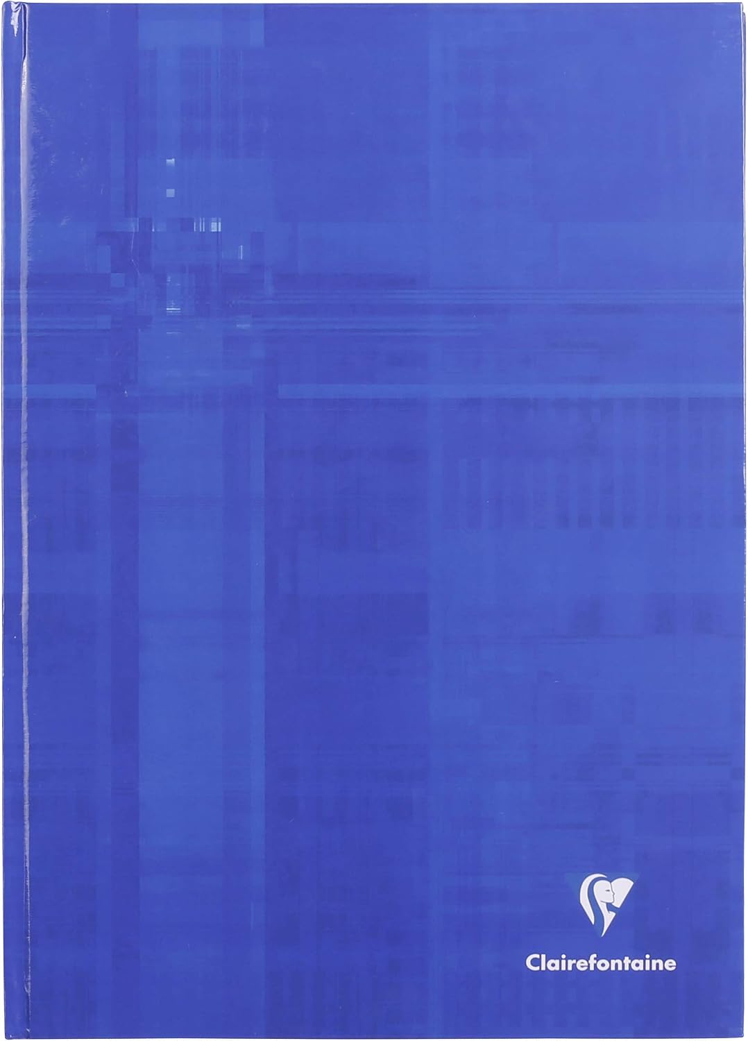 Detalle de Clairefontaine 9042C Un Cahier Brochure Rembordée Rigide - A4 192 Pages Petits Carreaux (Couverture Carte Pelliculée, Couleur Aléatoire)
