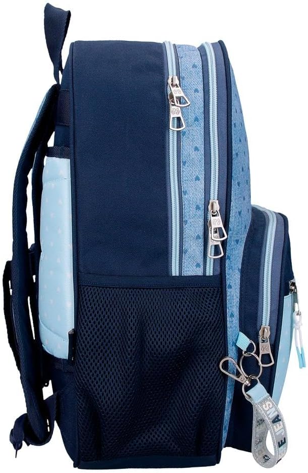 Detalle 2 de Pepe Jeans Noni denim Mochila escolar 30x40x12 cm