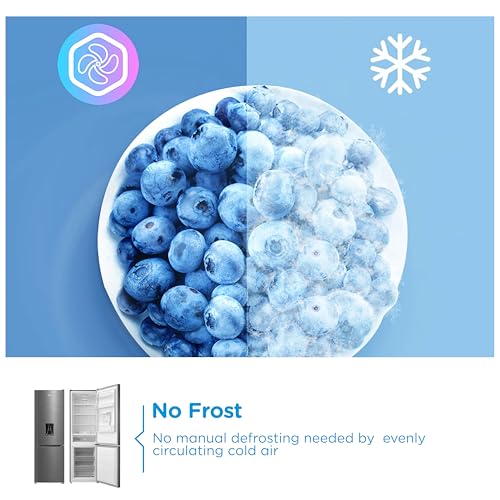 Detalle de Midea 308L Fridge Freezer with Water Dispenser (MDRB424FGD46W)