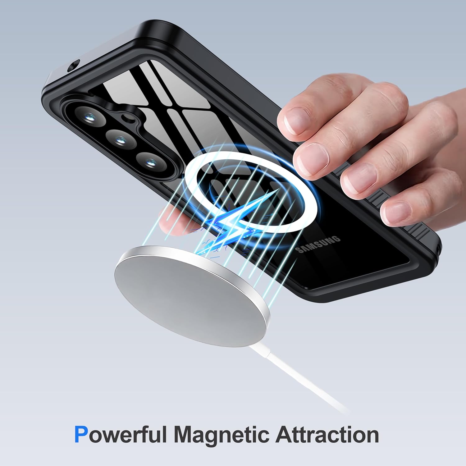 Thumbnail 6 de ANTSHARE Waterproof Case for Samsung Galaxy S26 (6.3") with Built-in Lens & Screen Protector