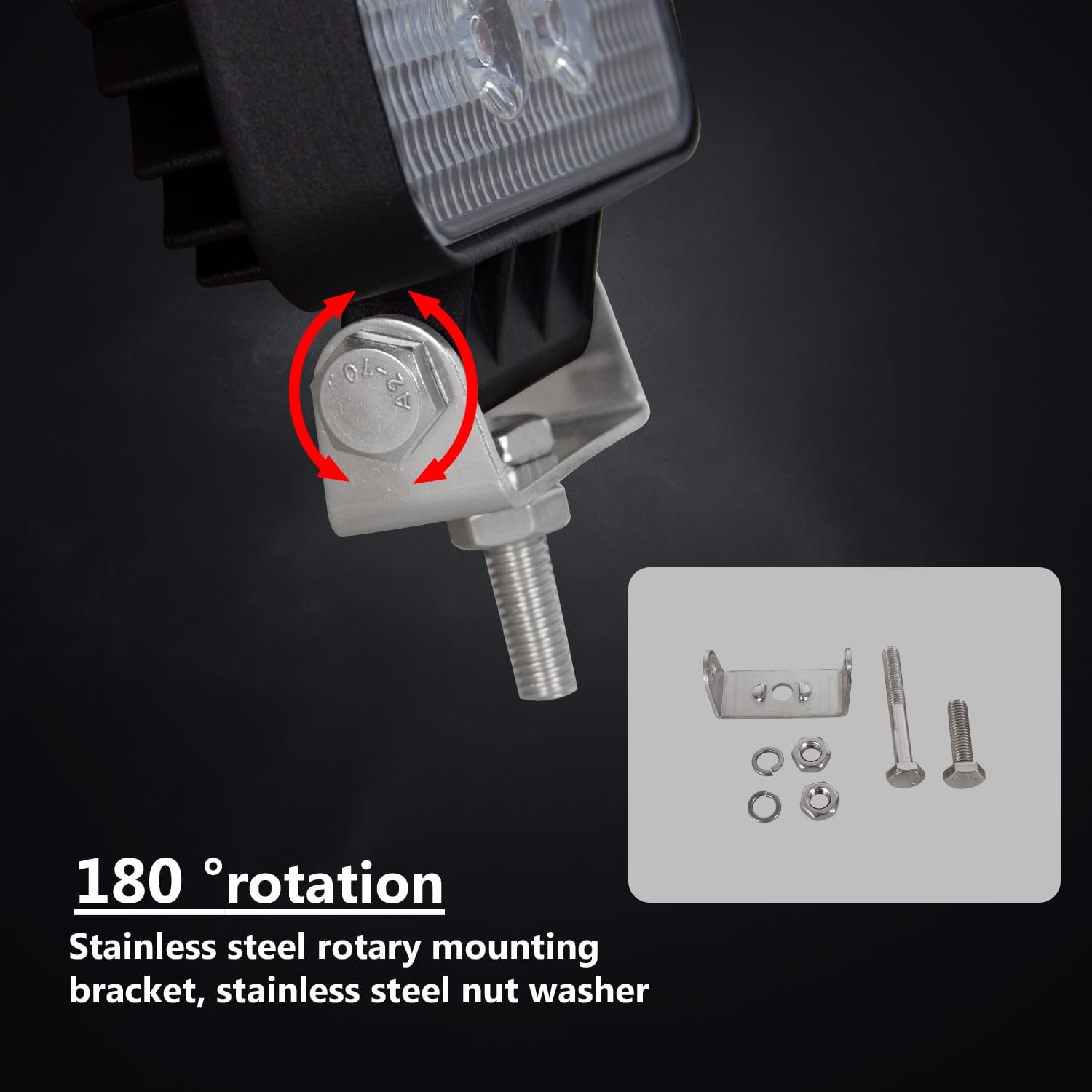 Thumbnail 2 de Willpower LED work lights 4-inch