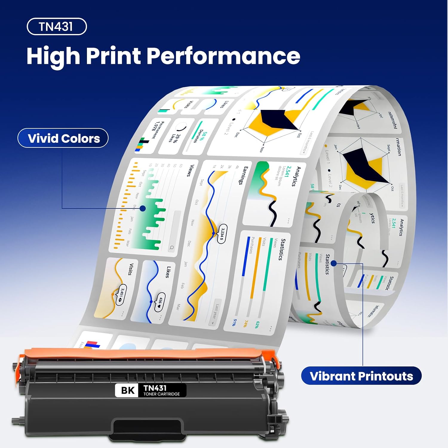 Detalle 2 de Topcolor TN431 toner cartridge set