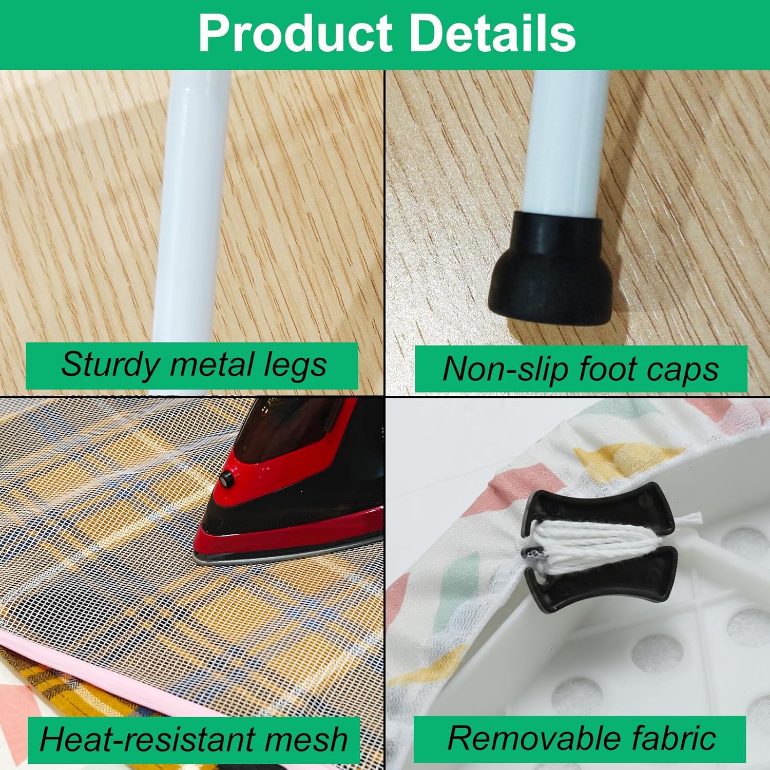 Detalle 2 de BeGrit Tabletop Folding Ironing Board: Compact, Versatile and User‑Friendly