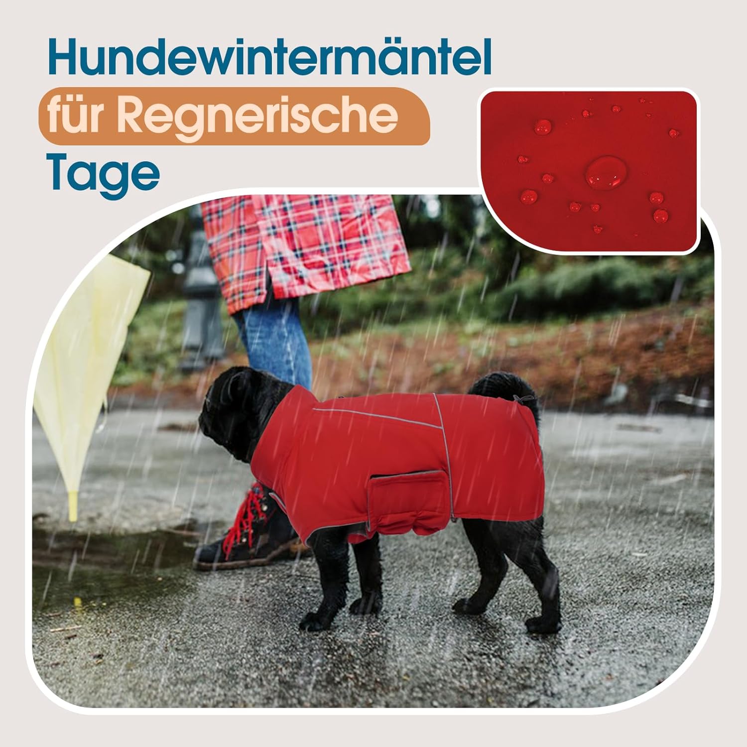 Thumbnail 2 de Wasserdichte Katzinst Hundejacke L