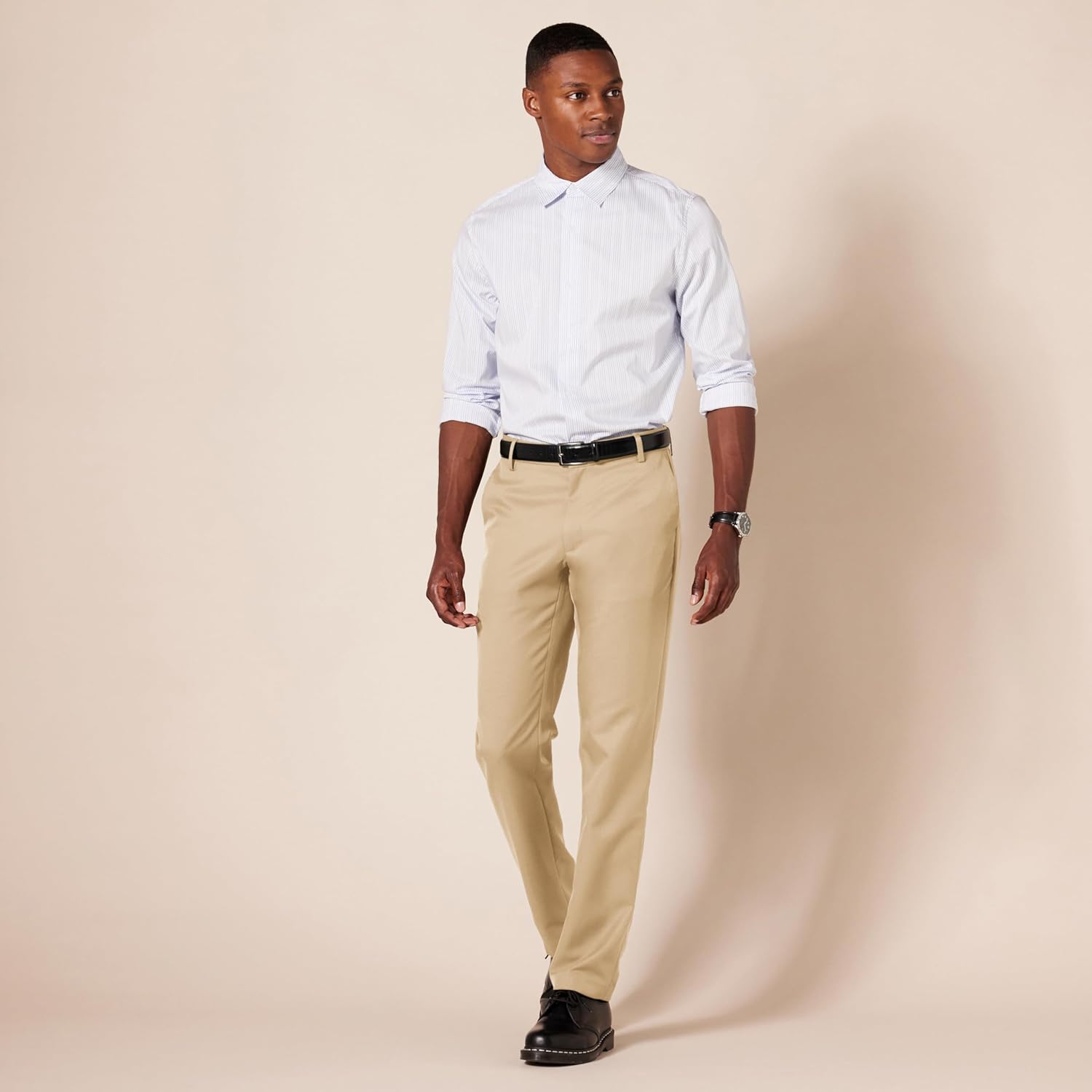 Thumbnail 2 de Amazon Essentials Men's Slim Fit Flat-Front Dress Trousers