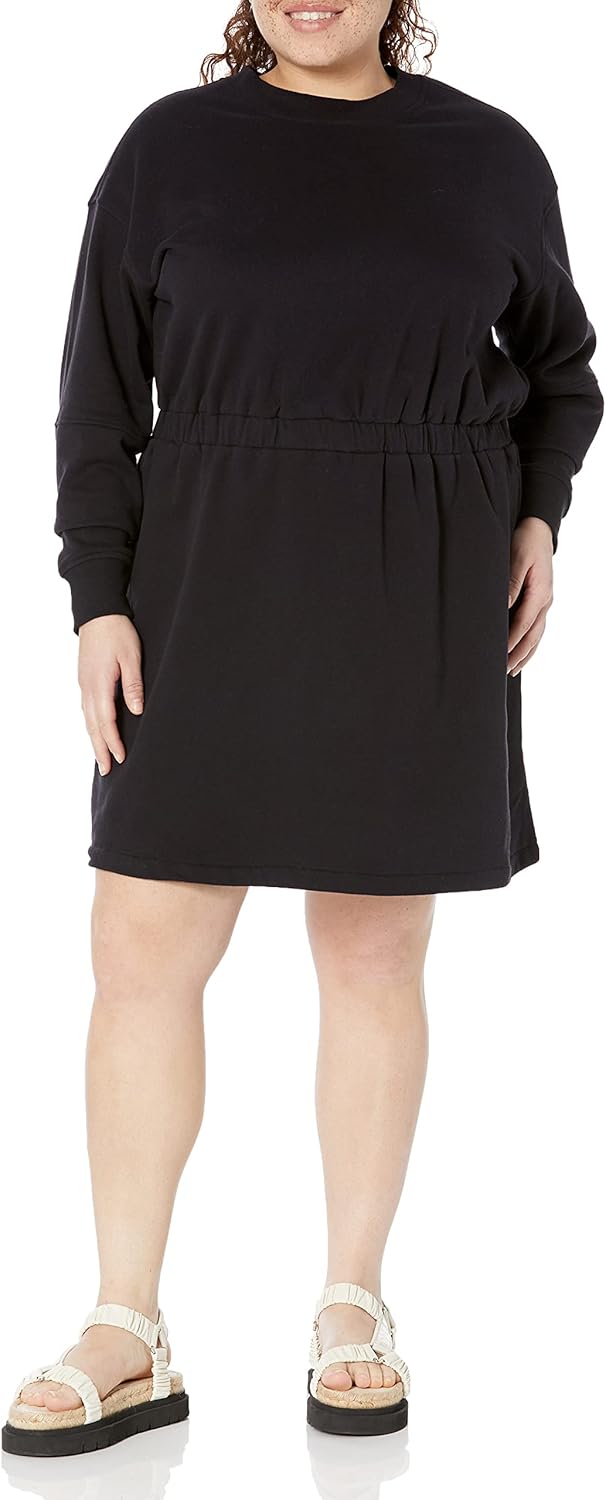 Thumbnail 4 de Amazon Essentials Damen tailliertes Sweatshirtkleid (bis in Übergrößen)