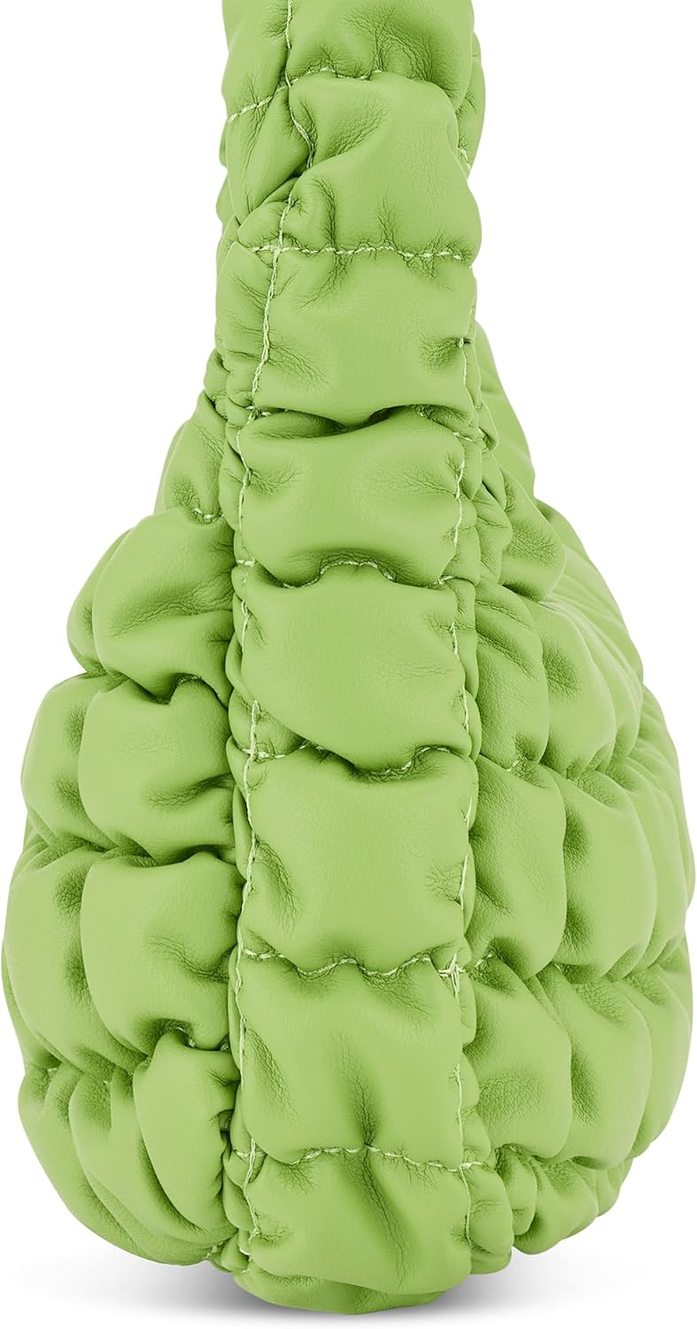 Thumbnail 4 de Expatrié Pippa Large Schultertasche Damen Grün – Everyday Puffer Bag im Y2K-Look