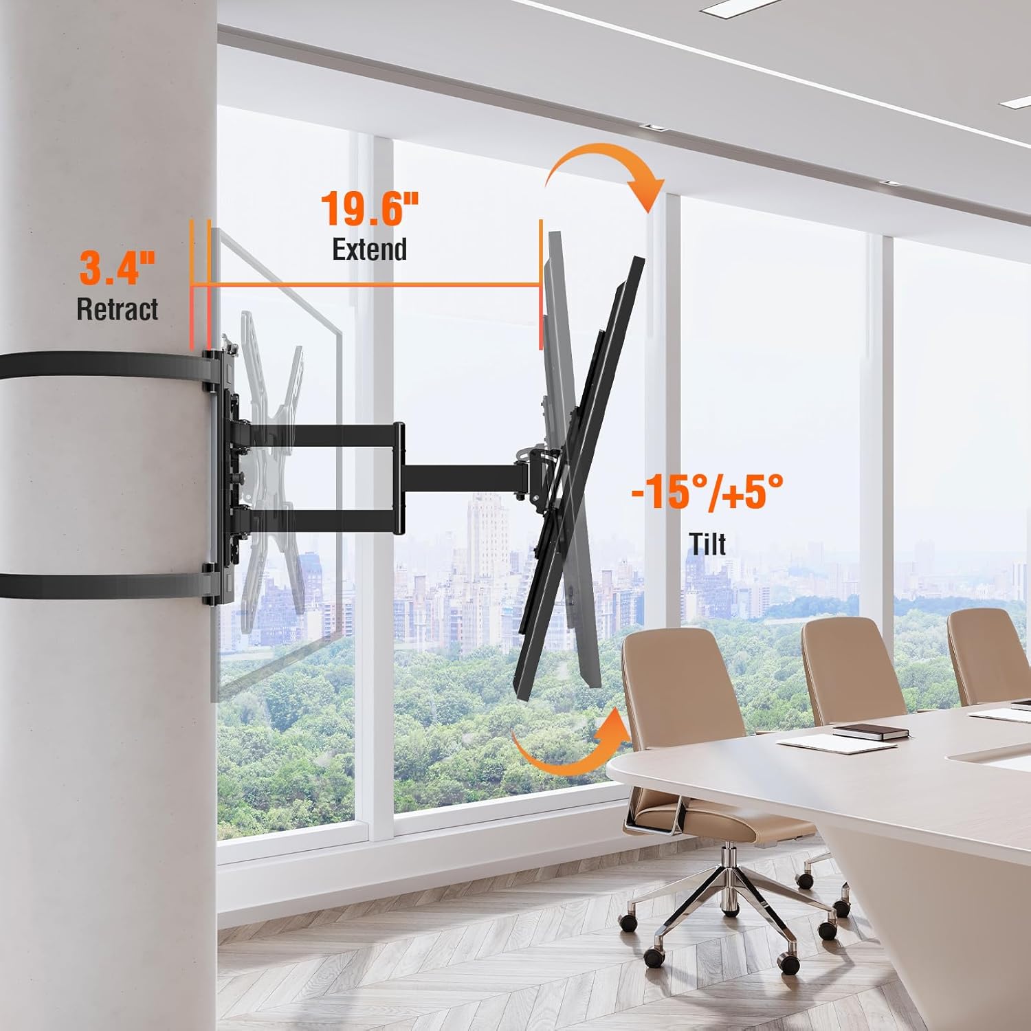 Thumbnail 4 de ELIVED YD0084 Pillar TV Mount 77 lbs