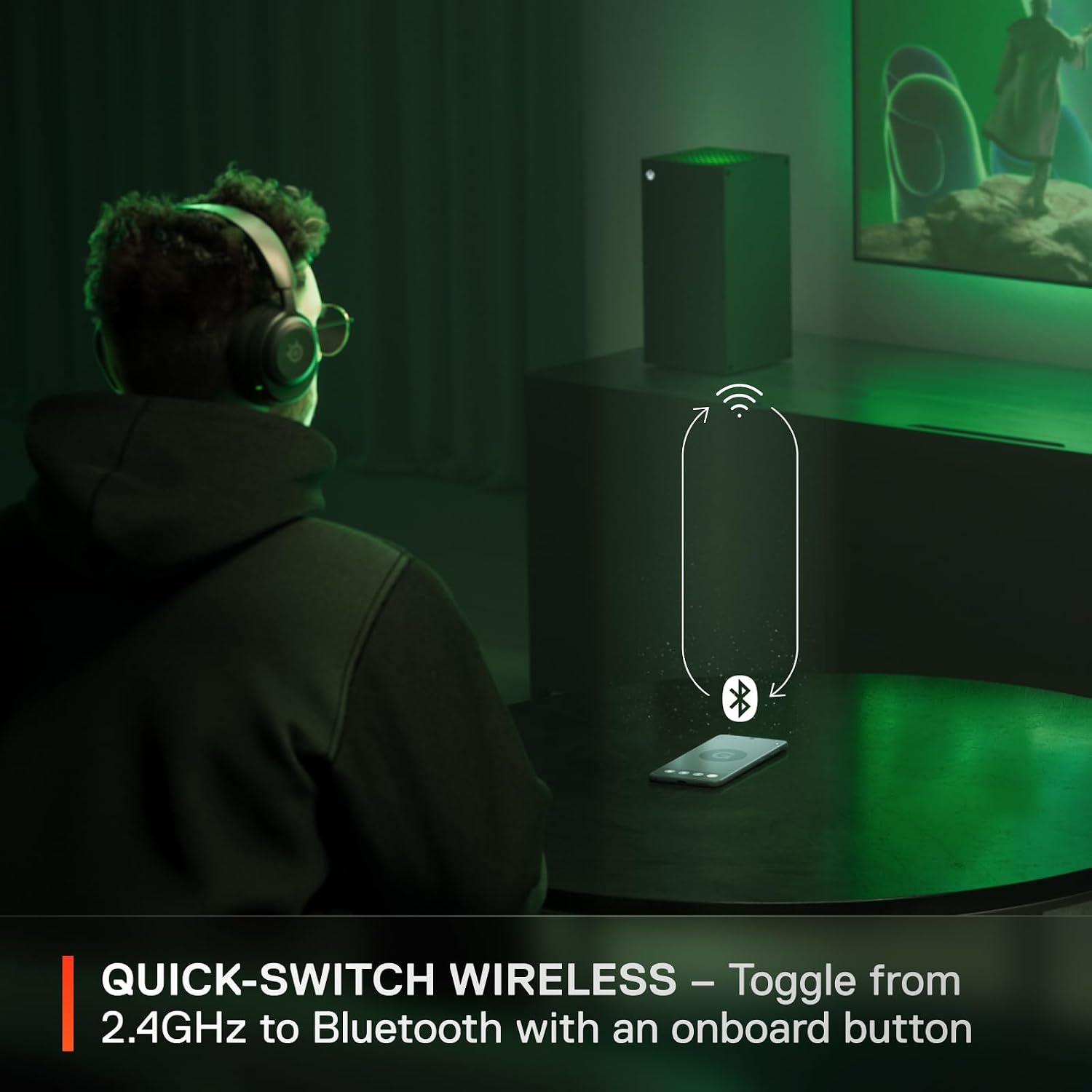 Detalle 2 de SteelSeries Arctis Nova 5X Wireless headset 60H battery