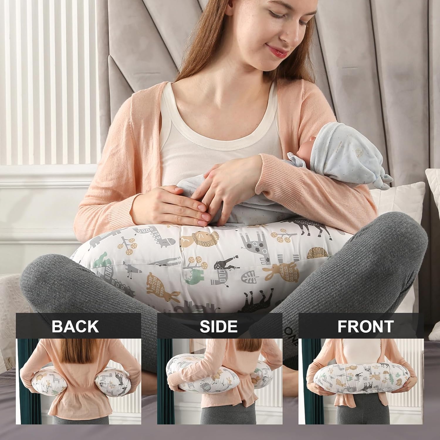 Thumbnail 3 de Topchances Pregnancy Pillow Nursing Pillow