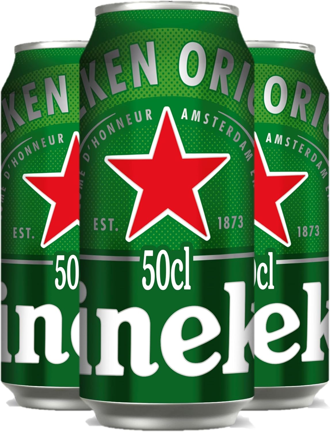 Detalle 2 de Heineken Cerveza Lager Pack Lata 24x50cl 🍺