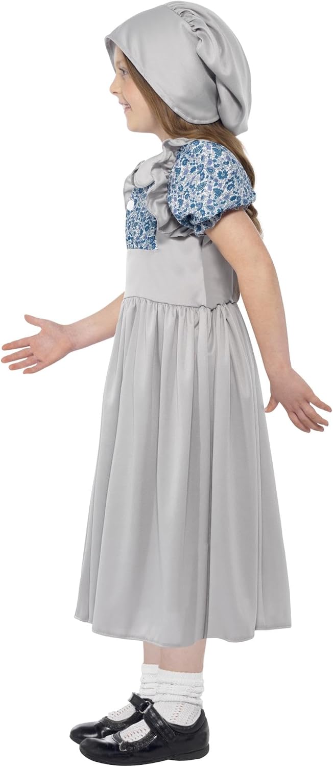 Detalle 2 de Smiffys Costume Scolara vittoriana 7-9 anni