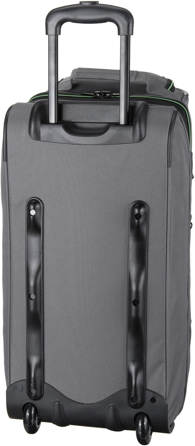Detalle de Travelite Basics Trolley Reisetasche mit Rollen mittelgroß – erweiterbar, 55 cm, 51–64 L