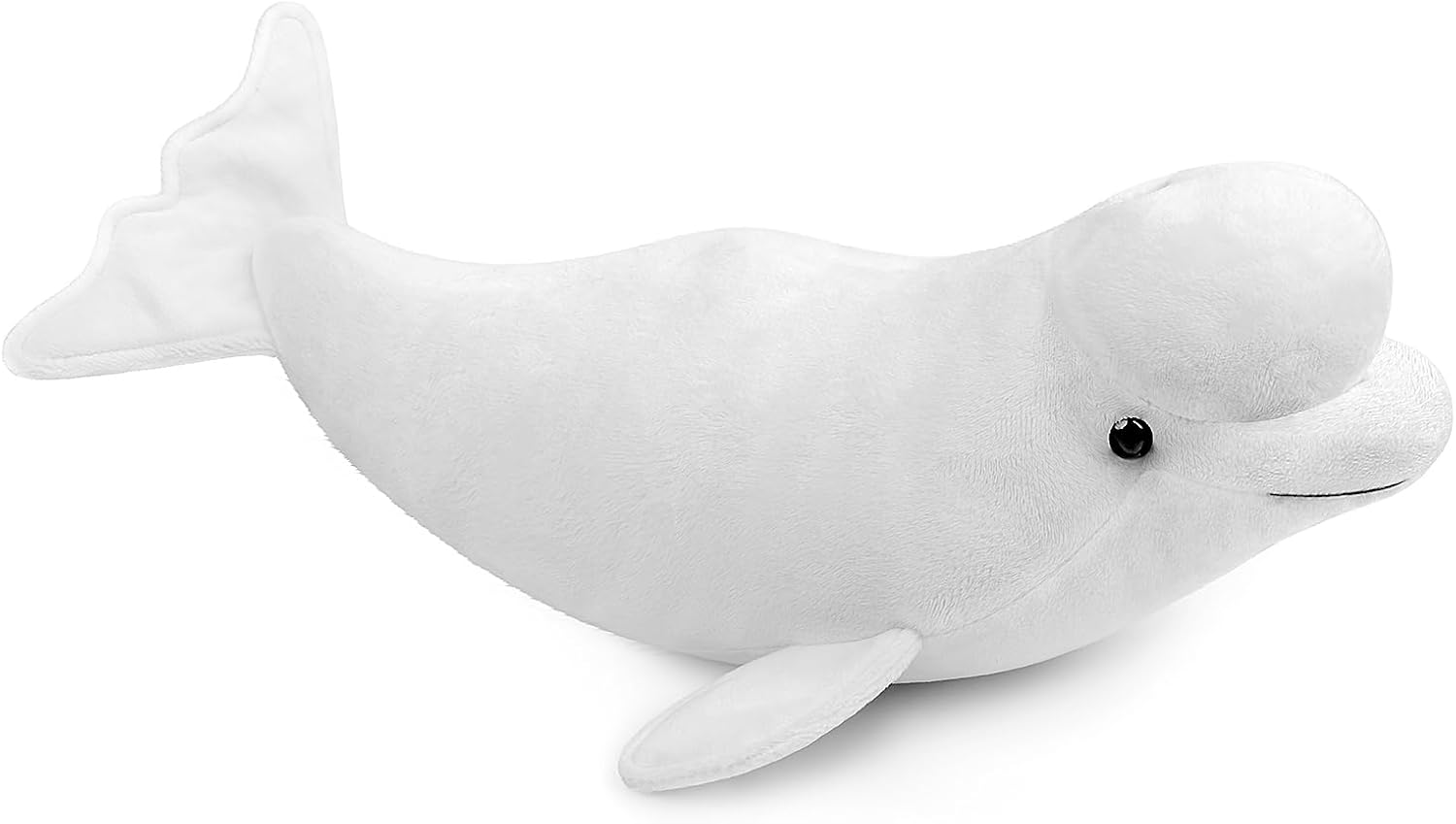 Detalle de RLOMUTE 15.7 Inch White Whale Shark Plush Toy