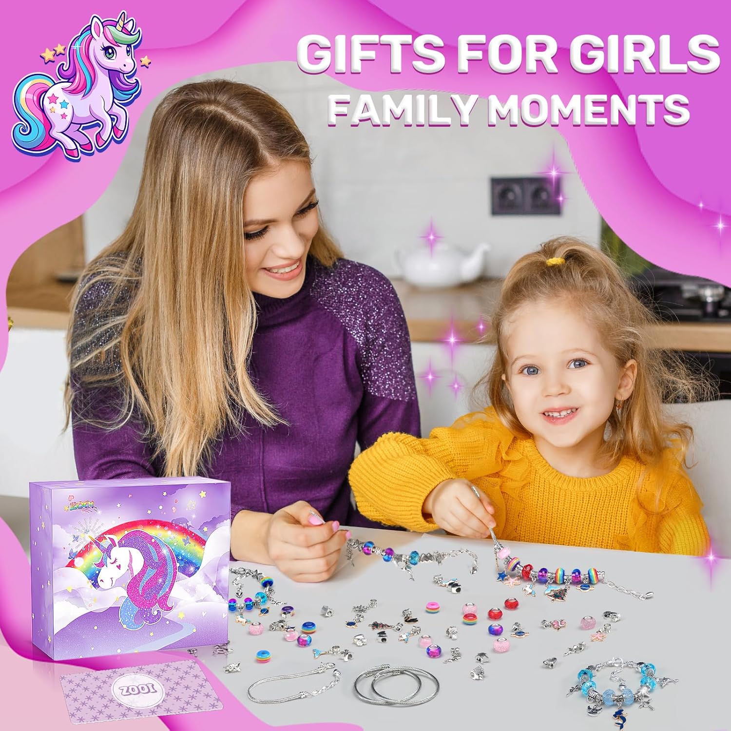 Thumbnail 1 de ZOOI Bracelet Making Kit for girls, ages 5–13 🎨
