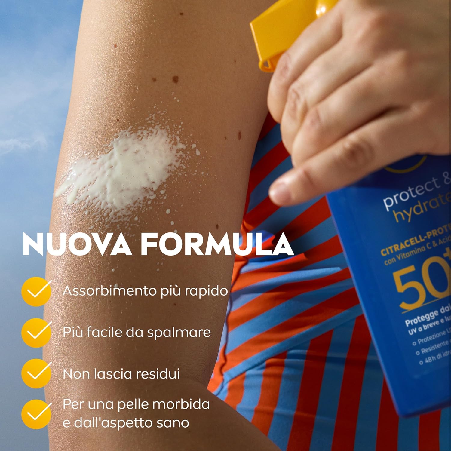 Thumbnail 3 de NIVEA SUN Protect & Hydrate Maxi Spray Solare SPF 50+ 270 ml