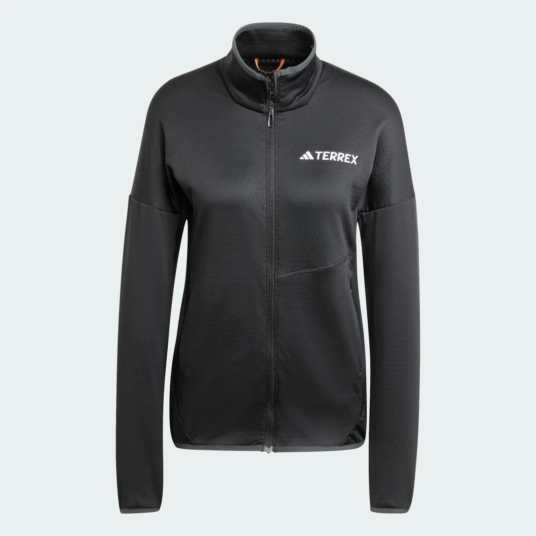 Detalle 2 de Chaqueta Terrex Xperior Climawarm Light Fleece de Adidas — Negro
