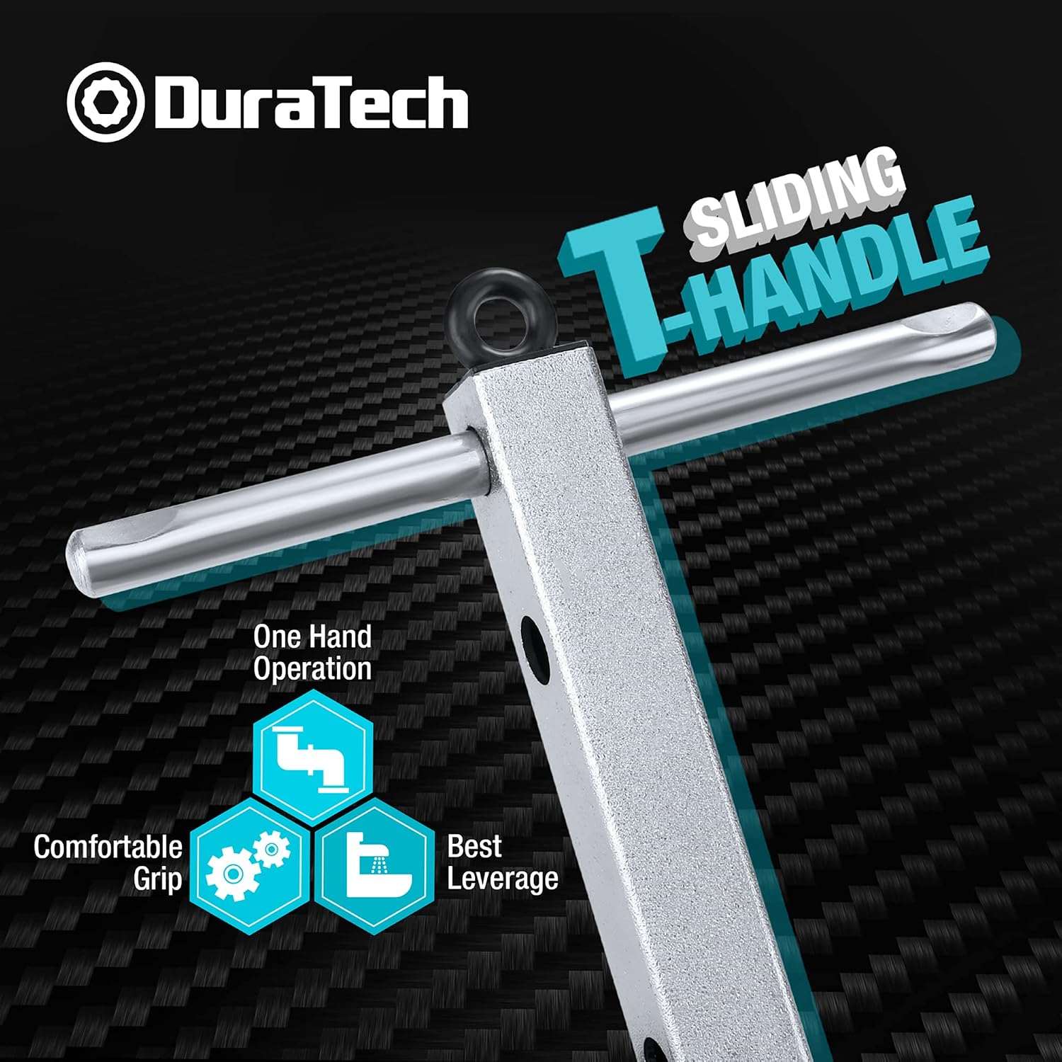 Thumbnail 4 de DURATECH 10-17 Inch Telescopic Basin Wrench