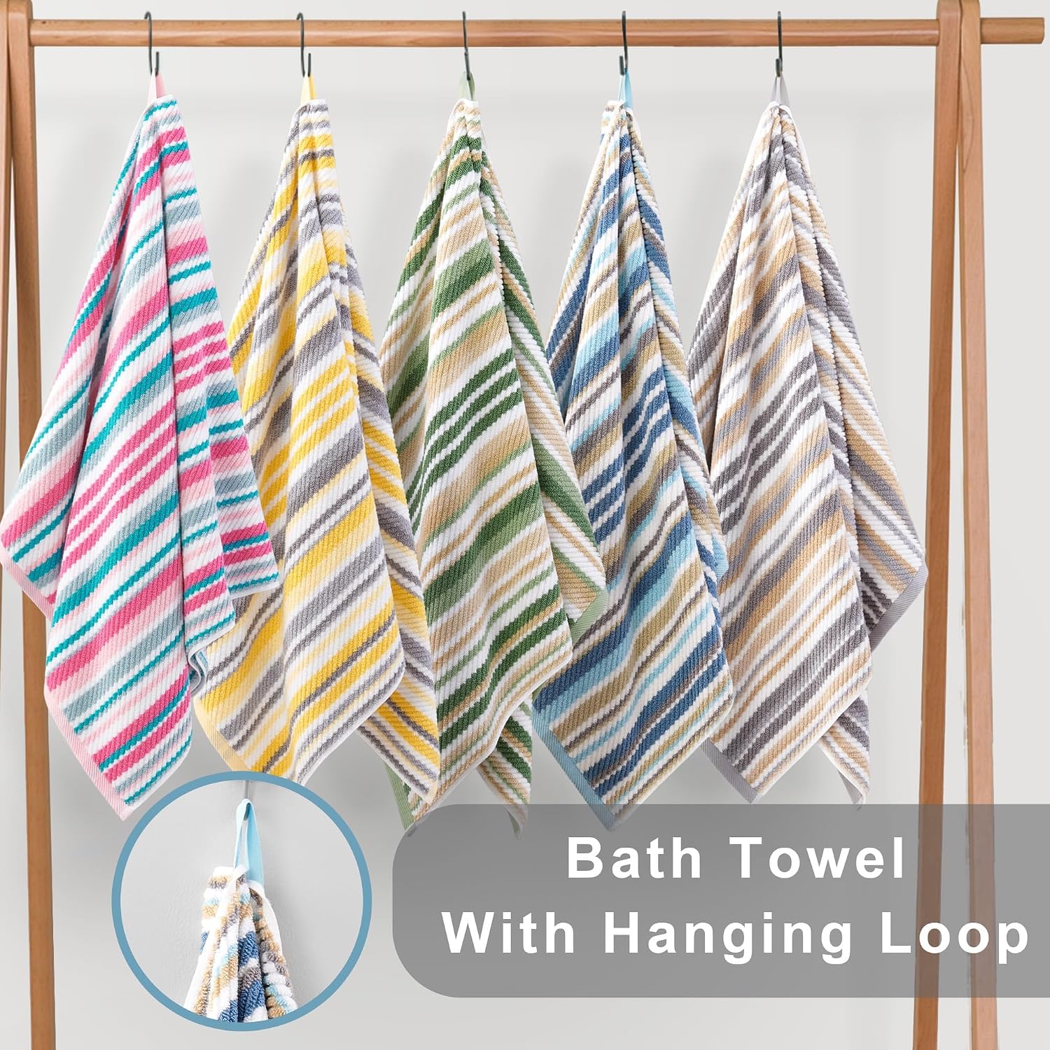 Thumbnail 4 de VOOVA & MOVAS Cotton Washcloths, 13x13 in