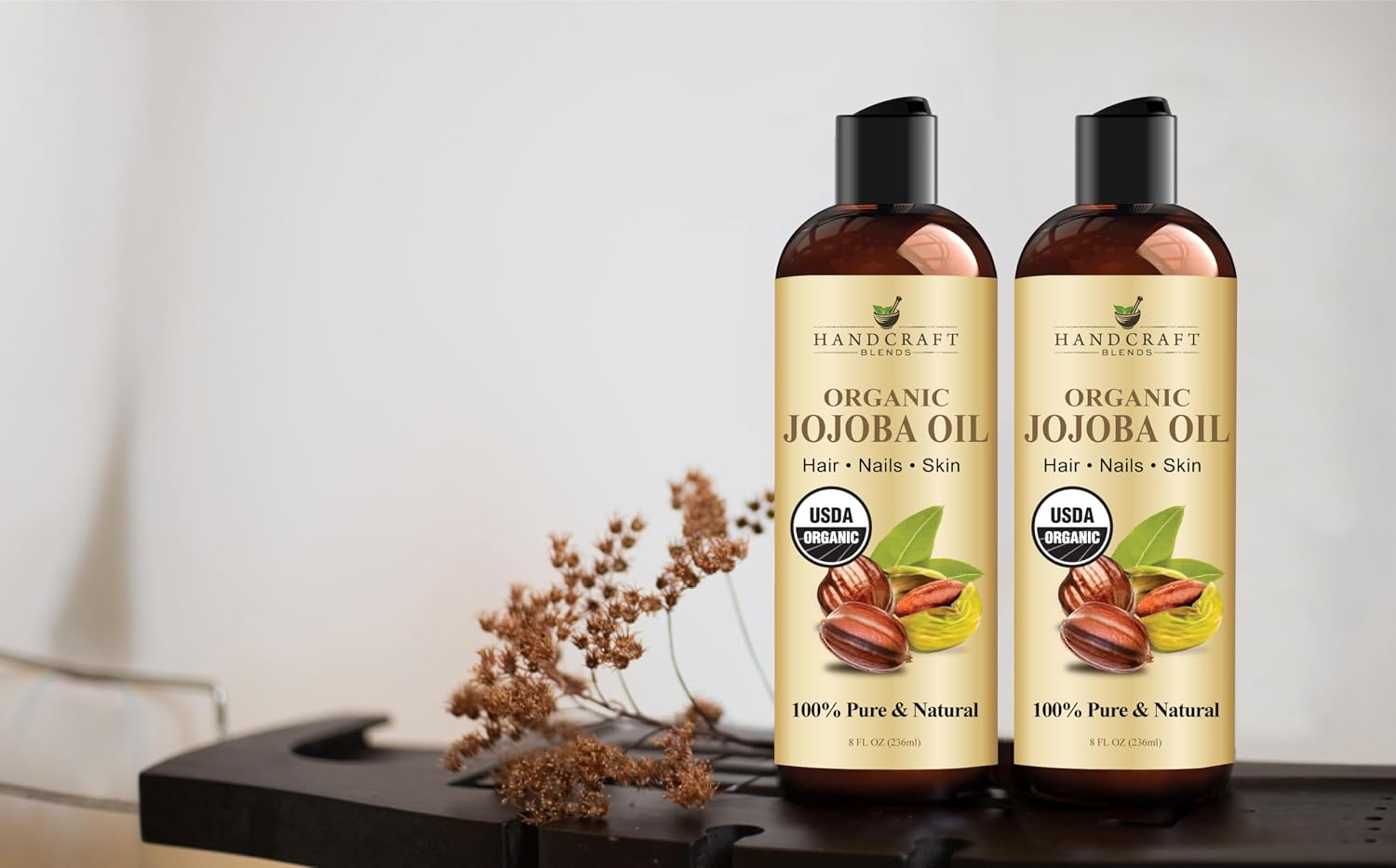 Thumbnail 6 de Handcraft Blends jjborg8 Organic Jojoba Oil, 236 ml, Cold-Pressed