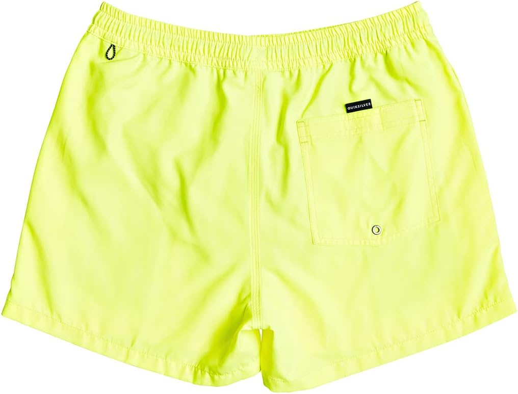 Detalle de Quiksilver EQYJV03531 Boys’ Everyday Volley 15 Swim Shorts, Yellow, XL EU