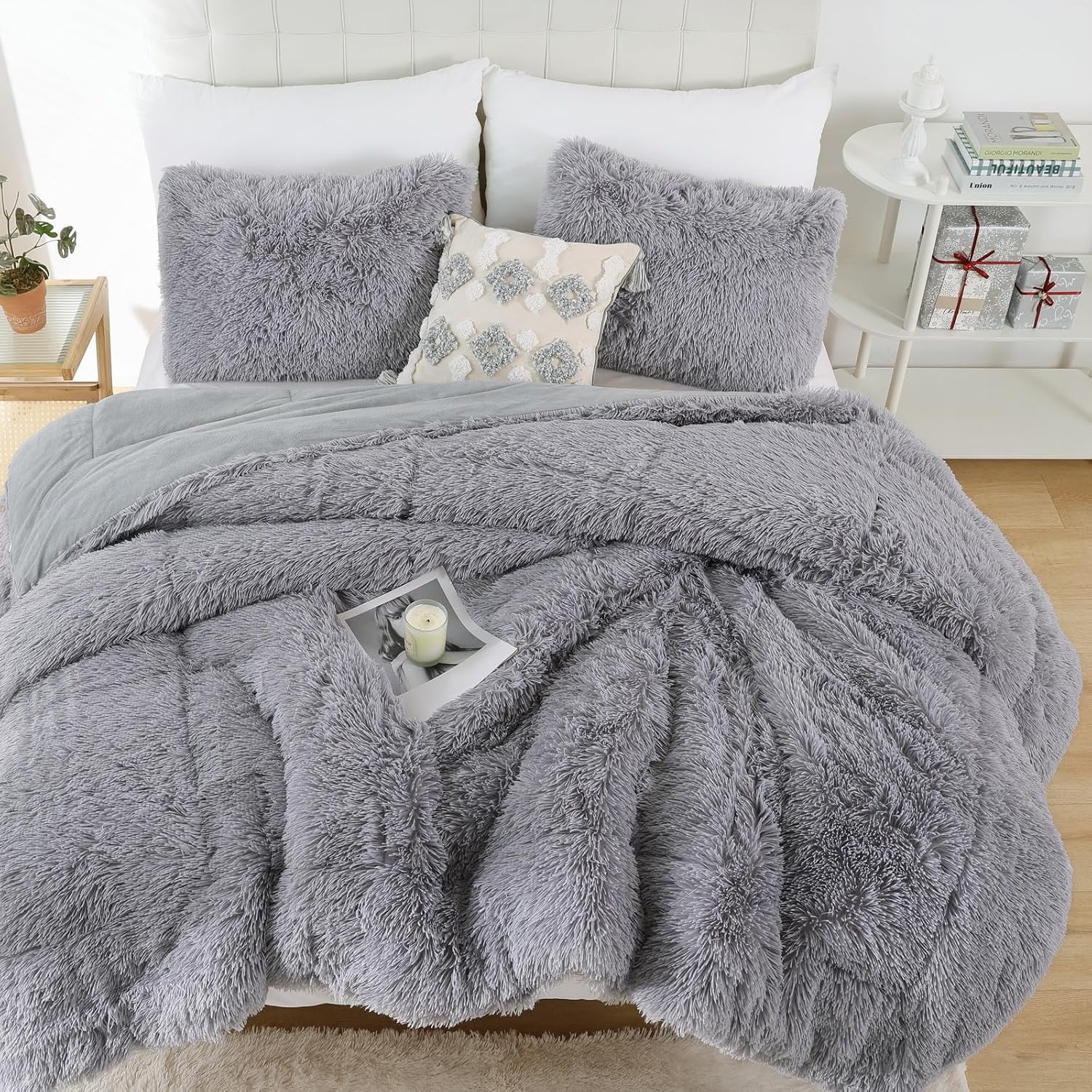 Detalle 2 de Smoofy Fluffy Queen Comforter Set 90x90