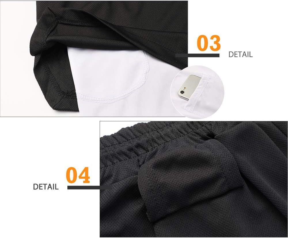 Thumbnail 5 de Superora Herren Laufshorts 2-in-1 Sport Shorts mit integrierten Taschen