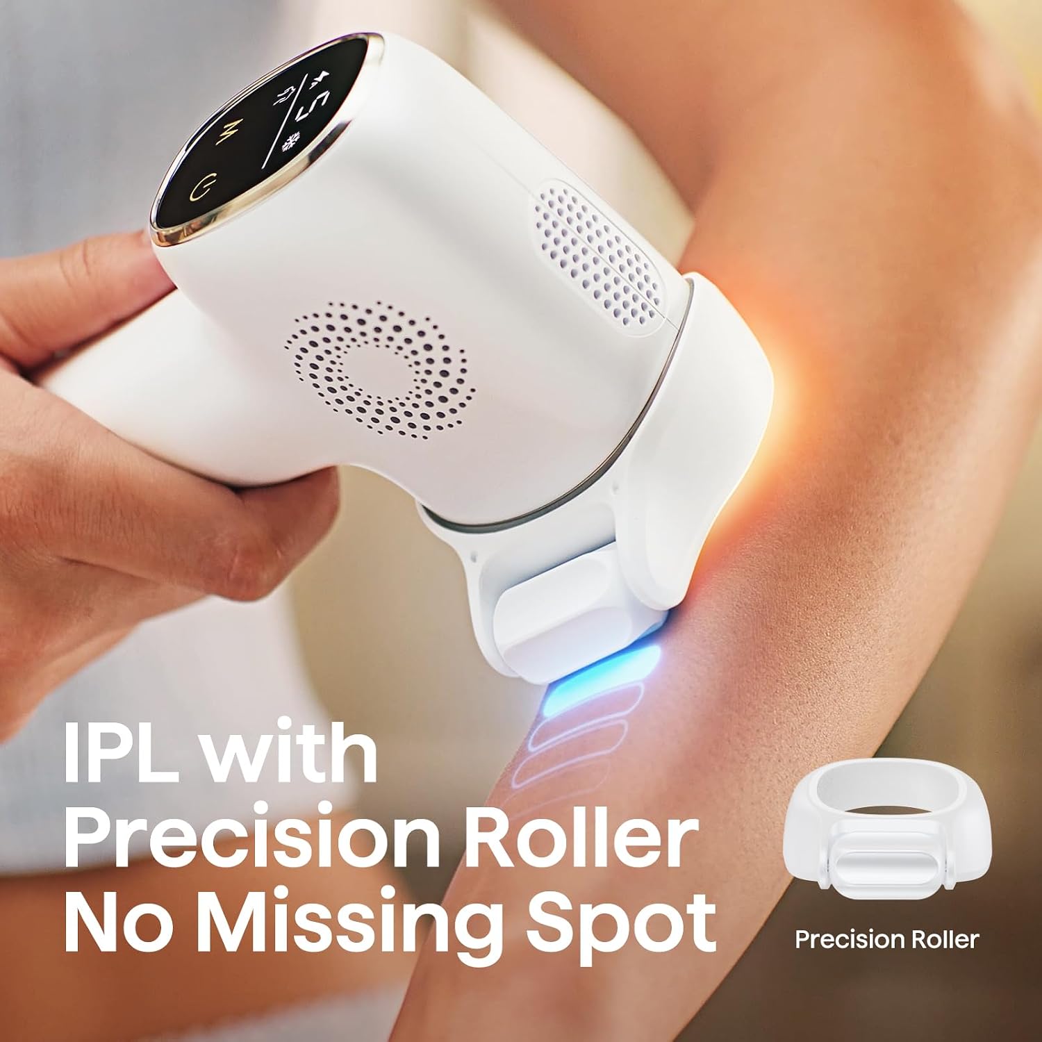Thumbnail 4 de Wavytalk IPL Laser Hair Removal Device — Bare It with Precision Roller for Face, Body & Bikini